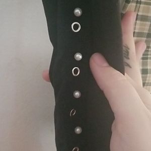 Eye Candy Black Leggings 2X